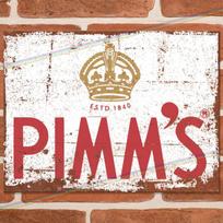 PIMMS Metal Signs Man Cave Shed Garage Bar Pub Vintage Retro Poster Tin Sign UKAluminum 20x30cm（7.8x11.8inch）