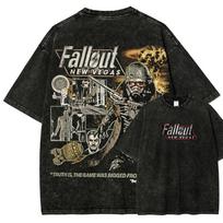 Fallout Anime Gerbėjas skalbinių marškinėliai Visų sezonų drabužiai aukštos kokybės asmenybė Drabužiai Dideli dydžiai Unisex Naujas modelis Pora marškinėliai L