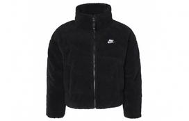 Nike moteriškas sportinis striukė su pūkiniais užpildu Therma FIT City Series Juoda/Balta DD4655-010 XL