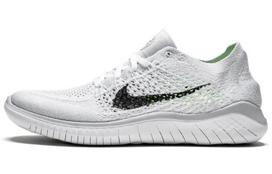 Nike Free Rn Flyknit 2018 Balti Pure Platinum Moteriški 942839-100 36.5