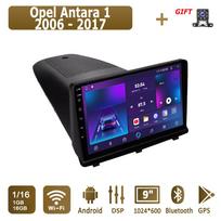 Android Carplay Automobilio Radijas Opel Antara 1 2006 - 2017 Multimedia Grotuvas Galvos Vienetas Stereo GPS Navigacija BT WIFI 4+64GB 1+16GB