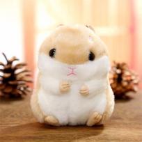 10 cm Mieli Pliušiniai Žaislai Kawaii Rankinės Kuprinės Pakabukas Raktų Pakabukas Iškamšinti Gyvūnai Vaikų Žaislai Vaikams Mergaitės Gimtadienio Dovana Žiurkėno Lėlė ruda