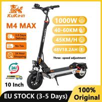 Kukirin M4 Max 2025 Naujas 1000W 48V 18ah elektrinis paspirtukas Maksimalus greitis 45 km/h dviguba hidraulinė pakaba sulankstomas elektrinis paspirtukas M4 MAX-800W48V18AH-tt**