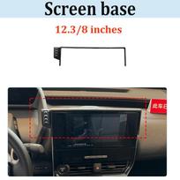 Automobilinis telefono laikiklis Toyota bZ4X priedams 2025 bZ 2024 15  12.3'' 8'' Ekrano navigacijos laikiklis Stovas Base 1PCS