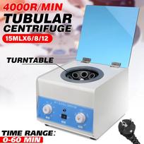 4000RPM AC110-240V Adjustable Electric Centrifuge Practice Machine Efficient Lower-Speed Centrifugal Timing 80-1 15ML*6