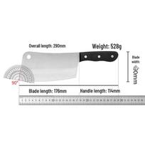 Zhi Shi Household Bone Chopper juoda