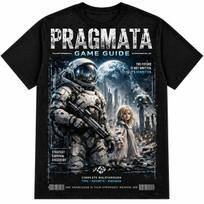 PRAGMATA Unisex Vasaros 2026 Marškinėliai Diana Žaidimo Grafika Gryna Medvilnė Y2K Harajuku Stilius Trumpomis Rankovėmis Veiksmo Nuotykių Viršus 2XL