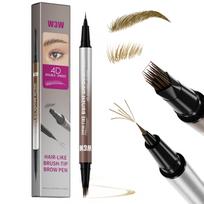 W3W Dvigalio galiuko skaldytas antakių pieštukas Atsparus vandeniui ir netepantis Microblading antakių rašiklis 1#