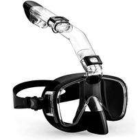 Snorkel Mask Sulankstomas nardymo kaukių rinkinys su Dry Top sistema ir fotoaparato laikikliu