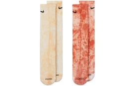 Nike Knee High Socks All Unisex 2 Pack Yellow/Orange DM3407-906 M