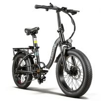 E-BYCCO S1 Electric Bike 36V 10.4Ah | 250W | 25 km/h | 20  x 3.0  Fat Tires | Foldable Commuter E-Bike juoda