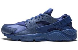 Nike Air Huarache Run Premium Blue Legend Women's 683818-400 35.5