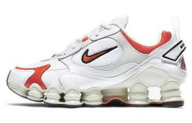 Nike Shox Nova White Red Women's AT8046-101 36.5