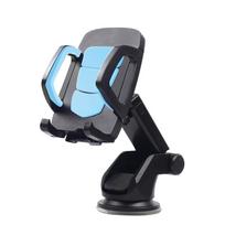 Car Holder Cell Phone Holder Car Mounted Multi-functional Mobile Phone Bracket Dual Holder for Windshield Instrument Panel mėlyna