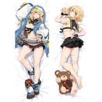 Dakimakura Anime Guilty Gear Bridget Body Pillow Case Bedding Throw Hugging Pillowcase 2WAY Peachskin Double-sided Print Cover A 40x120cm Peachskin