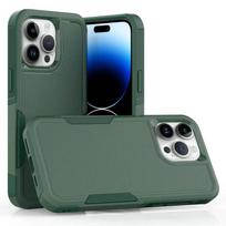 Šarvai atsparus smūgiams telefono dėklas, skirtas iPhone 16 15 Pro Max 11 12 13 14 Xs XR X SE 2022 8 7 Otter buferio dėžutės kietas plastikinis galinis dangtelis For iPhone XR tamsiai žalia spalva