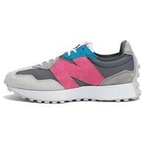 New Balance Nb 327 Retro Color Block Fabric Leather Low Top Marathon Running Shoes Women sneaker Gray WS327JLL 35