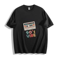 Retro 90-ųjų Stiliaus Kasetės Marškinėliai - Geriausi 90-ųjų Grafiniai Marškinėliai 4XL