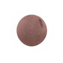 Dust-proof Anti-slid Exercise Ball Cover Cotton Flax Practical Fine Knitted Yoga Ball Cover S kava