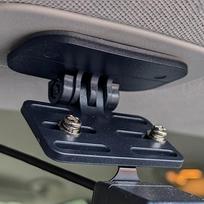 Automobilio galinio vaizdo kameros laikiklis prietaisų skydelio veidrodžio tvirtinimo laikiklis atsarginėms atbulinės eigos kameroms dalies kameros tvirtinimo laikikliai vaizdo įrašymo įrenginio laikiklis juoda