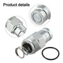 For Bobcat Compatible 3/8 Inch Male Flat Face Hydraulic Quick Connector Part 7246798 for Loaders and Excavators China Mainland