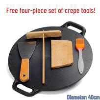 Lilang 40cm Thickened Cast Iron Griddle Pan
