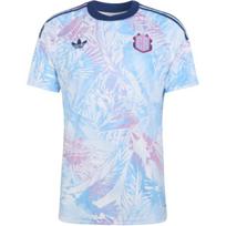 Adidas Kosta Rika 26 išvykos marškinėliai Pusiau mėlyni Burst Vyriški viršutiniai drabužiai KA4044 XL