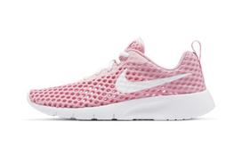 Nike Tanjun Shoes White Pink GS CW3178-611 37.5