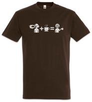 Coffee Mathematics T-Shirt Mens Womens Tees Top Caffeine Geek Nerd Maths Admin Computer Science Fun S