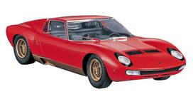 Hasegawa Lamborghini Miura SV Plastikinis Modelio Rinkinys HC13 1/24 gray