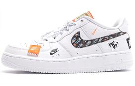 Nike Air Force 1 Low Just Do It Pack Baltas GS AO3977-100 37.5