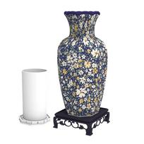 Creative 3D Puzzle Vase Waterproof Building Block DIY Arts Vase Educational Arrange Flowers Flower Vase Jigsaw