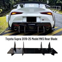 Toyota Supra MK5 (2019-2025) Rear Lip Diffuser Spoiler - ABS Plastic juoda