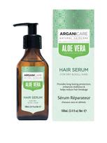 ARGANICARE Drėkinamasis plaukų serumas su Aloe Vera riebioms šaknims ir sausiems plaukų galiukams, 100 ml