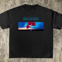 Depeche Mode Trendy Band T-Shirt Music for The Masses Speakers Men's Loose Short Sleeve Blockbuster Plus Size Top Y2K - Men's... S įvairiaspalvis