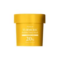 P.CALM Turmeric Curcumin Bubble Deep Mask (90g) – Purifying & Brightening Pore Care