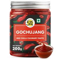 5:15PM Gochujang Korėjietiška pasta 200g | Gojuchang pasta Korėjietiškas padažas ir aštraus čili skonis | Saldus, pikantiškas ir aštrus padažas maisto gaminimui ir marinatams black