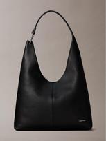 CALVIN KLEIN Moteriška rankinė, SLOUCHY LEATHER MD SHOULDER BAG