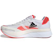 Adidas Adizero Boston 10 White Black Solar Red Sneakers FY4079 46