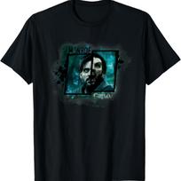 NBC Grimm Monroe Wesen T-Shirt - Black, Unisex-Adults, Small, Crew Neck, Short Sleeve, Modern, Casual, Movie, Halloween, Christmas S juoda