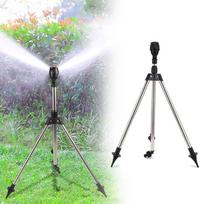 360 Degree Rotation Rotating Sprinkler Tripod Sprinkler Easy Installation gray