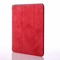 Vintage Fabric Forging Pattern Tablet Stand Protect Case For IPad 11th 10.9 Mini 4 5 6 7 Air 12345 9.7 Pro 11 12.9 Pencil Holder Auto Sleep/Wake Cover iPad Mini 4 5  7.9in raudona