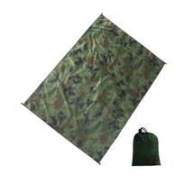 Atsparus vandeniui daugiafunkcis nešiojamas apsauginis nuo saulės stogelis palapinė: Paplūdimys, Lauke, Avarinė pagalba, Kamufliažas. 100x145CM No Accessories
