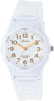 Analog Waterproof Urethane Strap Watch White Gold [Citizen Q&Q] VS06-002 Women's auksas