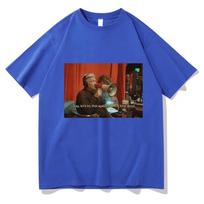 David Lynch Funny T-shirts Short Sleeve Unisexga Tshirt Soft 100% Cotton Tee-shirt Regular Graphic Unisex/Women TShirt Streetwear Tops S