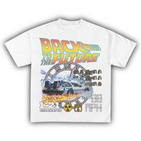 2026 Back To The Future Delorean 80s Retro Sci Fi T Shirt for Unisex Women Vintage Classic Movie Graphic Tee Streetwear Ins Y2k XL