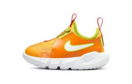 Nike Flex Runner 2 Lil Comfortable Low top Running Shoes Yellow Infant And Toddler DM4206-800 22