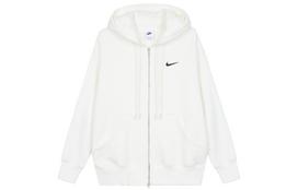 Nike Sportswear Phoenix Fleece Women's Ultra-Loose Full-zip Hoodie White DQ5759-133 L