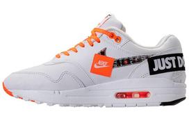 Nike Air Max 1 Just Do It Balti Moteriški 917691-100 36.5