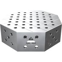 Aštuonkampis suvirinimo stalas OCT INOX 600 × 600 mm - 600x600mm